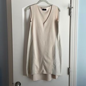 Creme colored velvet dress